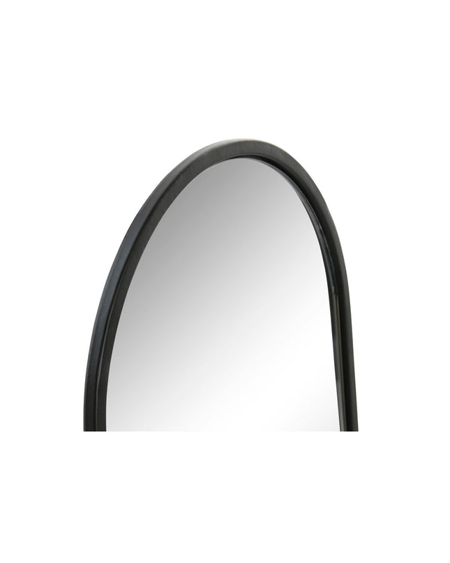 Home ESPRIT black crystal iron wall mirror with support, measuring 20x8.5x25 cm, for home decor and interior decoration.
