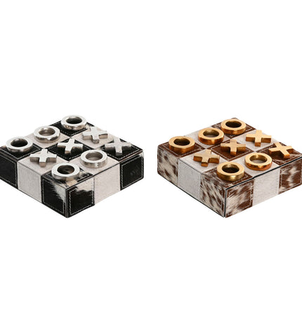 Two Drie-op-een-rij game sets by Home ESPRIT, colorful wooden game pieces on a game board, for children’s toys and family fun.