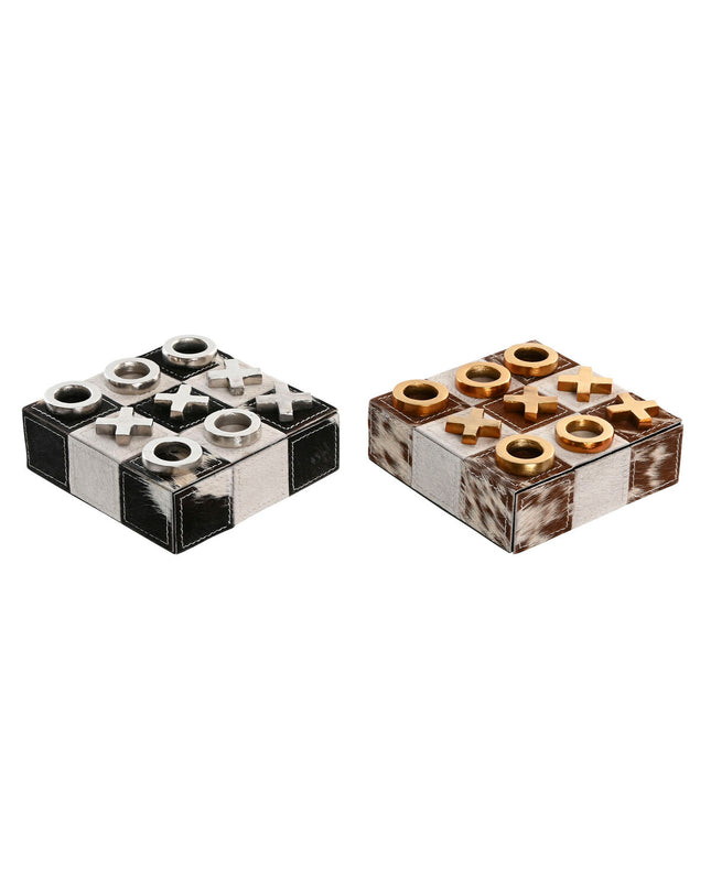 Two Drie-op-een-rij game sets by Home ESPRIT, colorful wooden game pieces on a game board, for children’s toys and family fun.