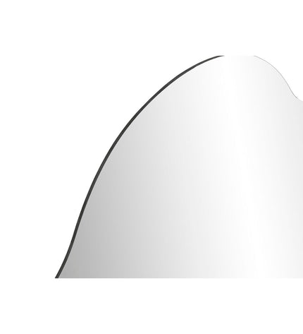 Home ESPRIT silver cloud-shaped wall mirror, 60x40 cm, decorative house decor for living space.