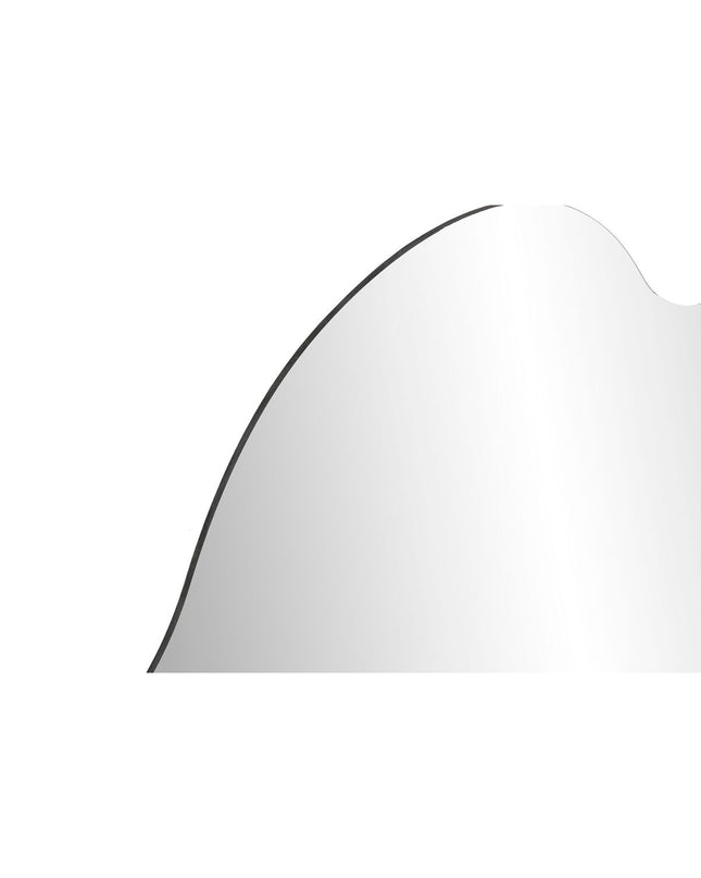 Home ESPRIT silver cloud-shaped wall mirror, 60x40 cm, decorative house decor for living space.