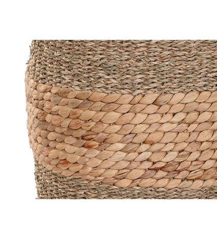 Home ESPRIT Waterhyacint basket spelset with three natural storage baskets for home organization and kitchen use.