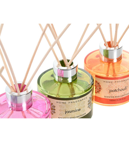 Set of six Home ESPRIT Mandala air fresheners in 100 ml bottles for home decor and kitchen scent enhancement.