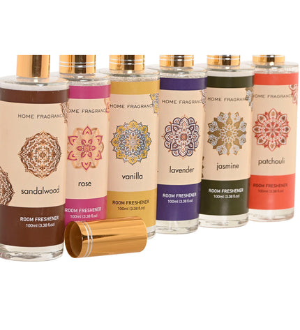 Home ESPRIT luchtverfrisser 100 ml, set van 6, voor huisdecoratie en koken, zichtbaar in de afbeelding