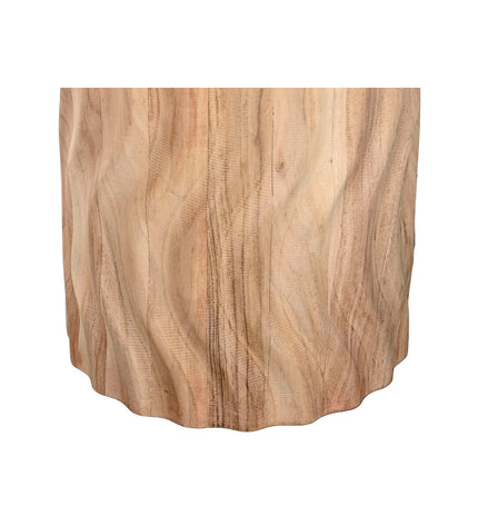 Home ESPRIT Eettafel Metaal Acacia, 130x130x76 cm, featuring a metal frame and acacia wood tabletop for modern dining.