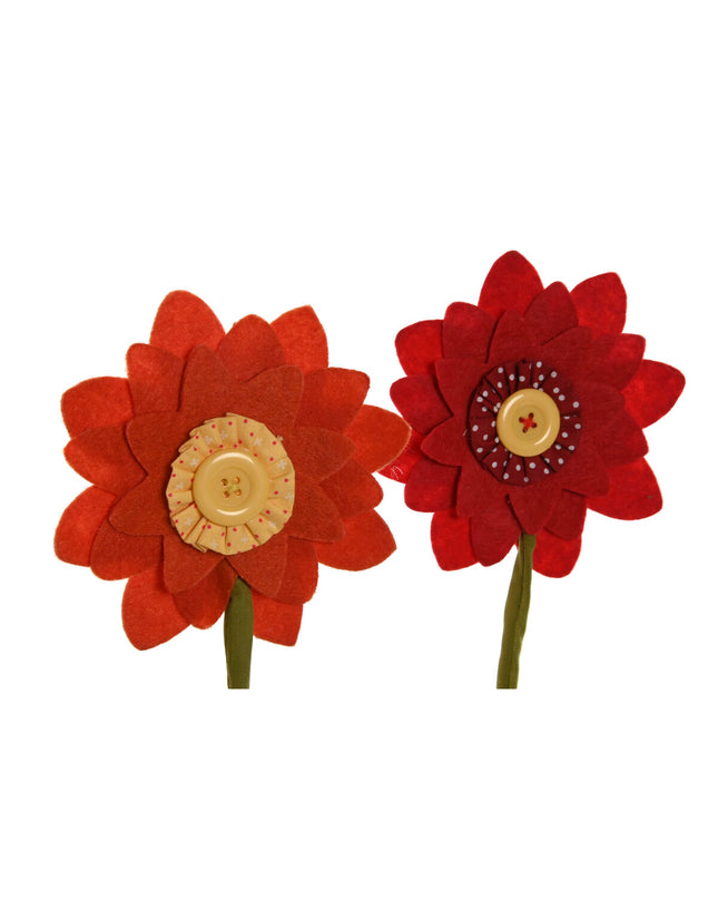 Pair of Home ESPRIT polyester jute door hangers, 14x14x33 cm, decorative hooks for home and kitchen use.