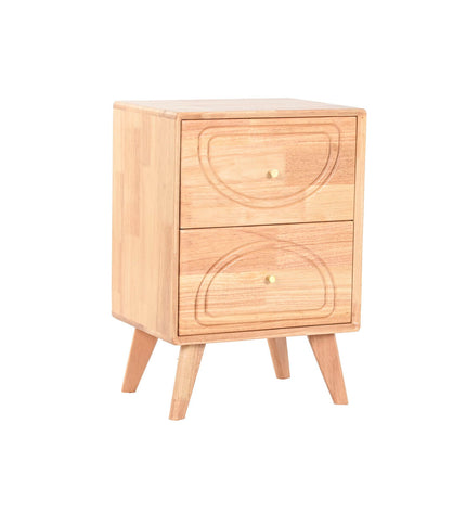 Home ESPRIT Nachtkastje, compact bedside table with a sleek finish, measuring 40x30x58 cm, ideal for bedroom decor.
