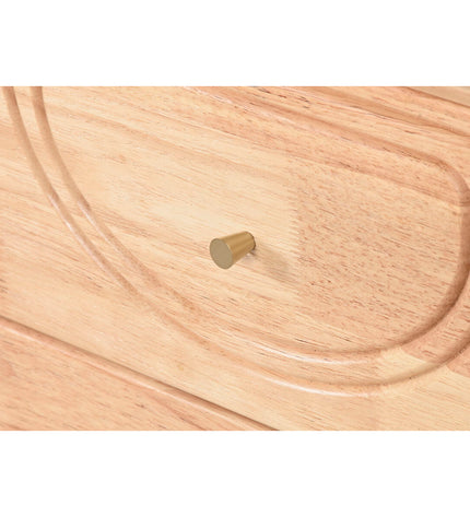 Home ESPRIT Nachtkastje with 40x30x58 cm size, featuring a modern design and wooden finish, suitable for bedroom use.