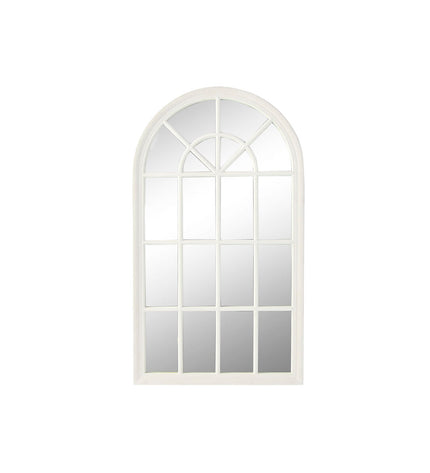 Home ESPRIT Wandspiegel with white frame, rectangular mirror, 80 x 3.5 x 140 cm, suitable for home decor and interior design.