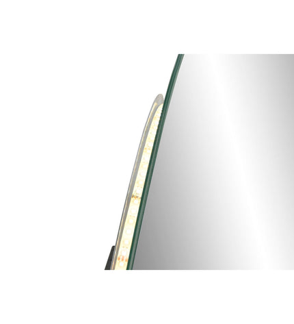 Home ESPRIT Wandspiegel Kristal, 50x80 cm, rectangular mirror for bathroom or home decor with clear glass and sleek frame.