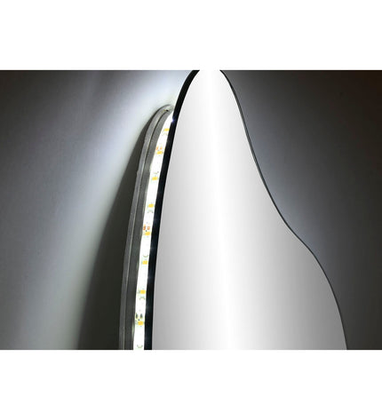 Modern Home ESPRIT wall mirror with sleek design, perfect for home decor and kitchen areas.