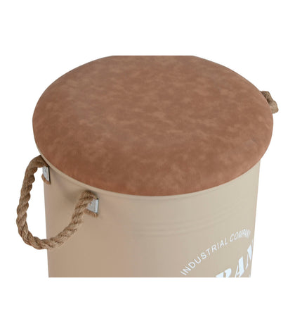 Home ESPRIT basket spelset in polyurethaan and metal for household storage and organization, shown in a kitchen setting.
