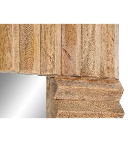 Modern Home ESPRIT wall mirror with natural wood finish, measuring 60x4x172 cm, ideal for home decor and interior design.