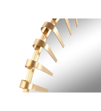 Home ESPRIT Gouden Wandspiegel with a sleek gold frame, perfect for home decor and kitchen areas.
