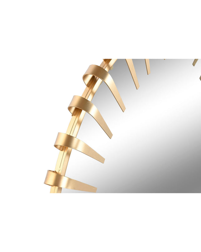 Home ESPRIT Gouden Wandspiegel with a sleek gold frame, perfect for home decor and kitchen areas.