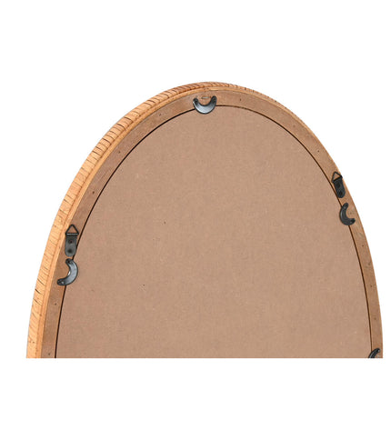 Home ESPRIT Wandspiegel in natuurlijk scandi stijl, 53x4.5x85 cm, with a sleek, minimalist mirror frame for home decor.