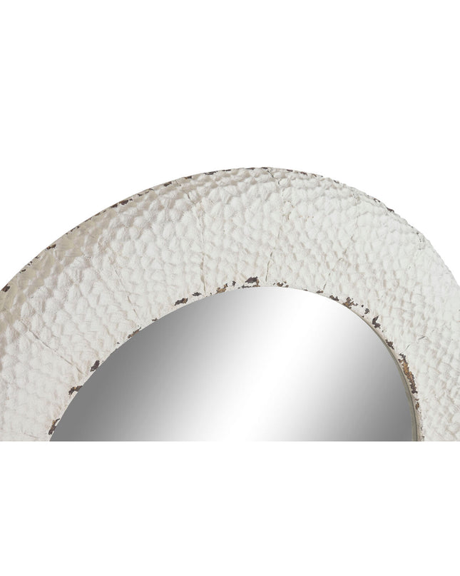 Home ESPRIT wall mirror with 84x6x84 cm dimensions, featuring a sleek, modern design for home decor.
