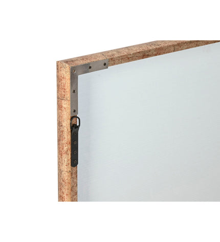 Home ESPRIT vintage black and gold wall mirror, 60x4x90 cm, with a stylish round frame and classic decorative design.