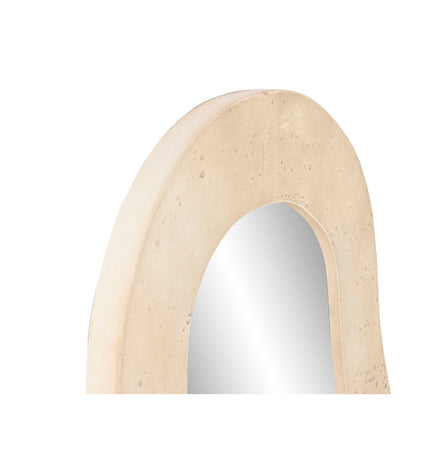 Modern Scandi gray wall mirror from Home ESPRIT, 66x3x119 cm, with sleek, minimalist design for home decor.