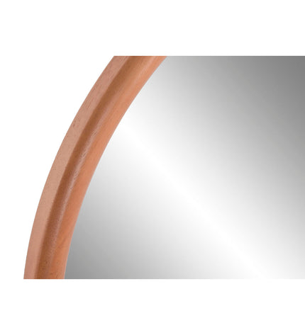 Home ESPRIT Wandspiegel in natuurlijk stadsstijl, ronde huisdecoratie mirror with minimalist design, suitable for modern interiors