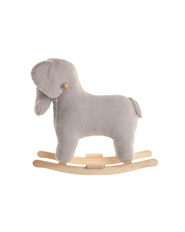 Gray children's swing chair by Home ESPRIT with a playful elephant design, suitable for babies and young children.