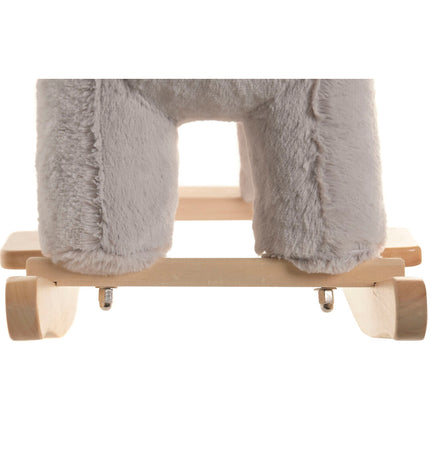 Baby swing chair by Home ESPRIT in gray with a natural elephant design, suitable for young children and playful nursery decor.