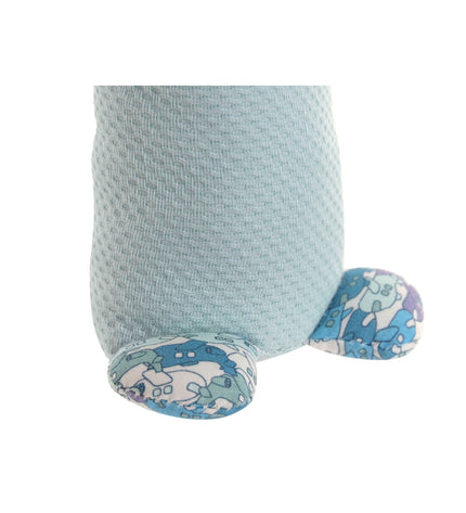 Home ESPRIT soft plush toys, blue and pink polyester stuffed animals for kids, shown in a pair on a neutral background.