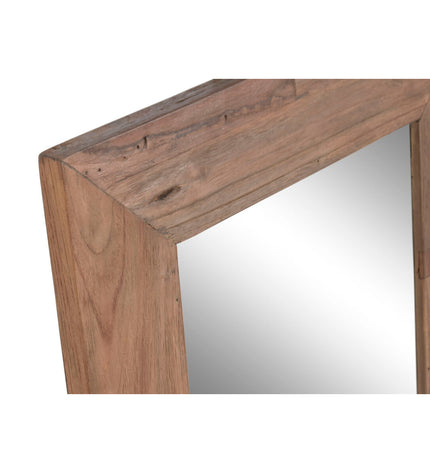 Modern Home ESPRIT natural wall mirror, 60x3x80 cm, with sleek design, ideal for home decor and interior decoration.