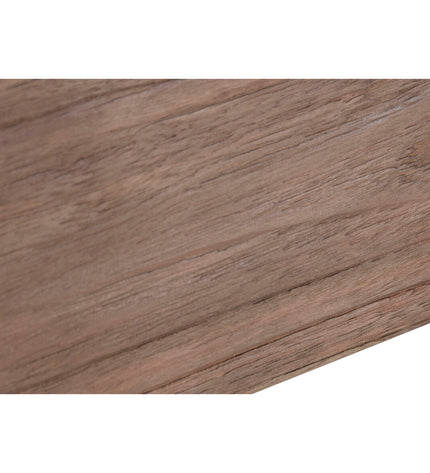 Modern Home ESPRIT wall mirror with natural wood frame, 60x3x80 cm, ideal for home decor and interior design.