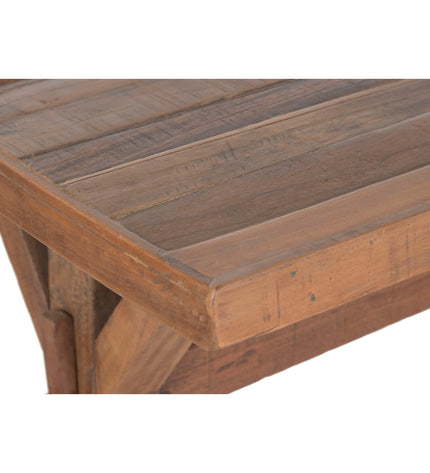Home ESPRIT eettafel in natuurlijk gerecycleerd hout, 180x90x78 cm, modern dining table for home and kitchen.