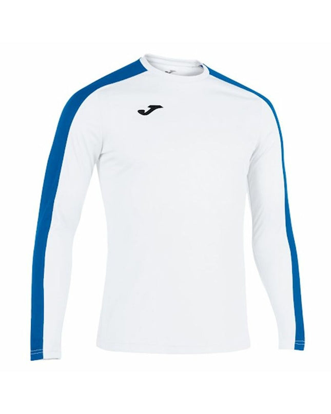 Children's Joma Sport Academy III long sleeve football shirt for ages 11-12, designed for sports and outdoor play.