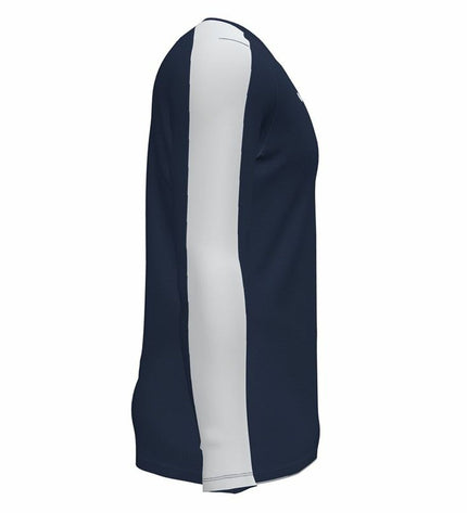 Kids' Joma Sport Academy III long-sleeve football T-shirt for ages 11-12, suitable for sport and outdoor activities.