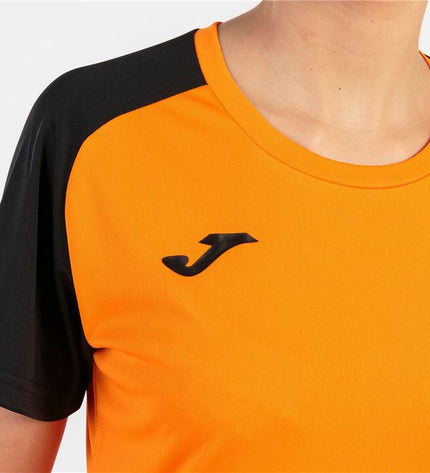 Joma Sport Academy IV football jersey in blue with white accents, designed for sports and outdoor soccer activities.