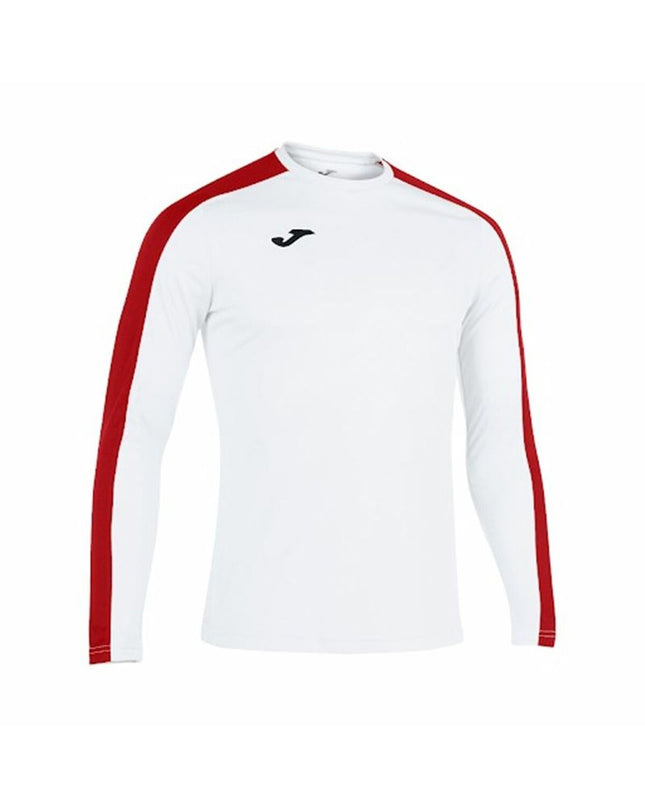 Children's Joma Sport Academy III long-sleeve football shirt, sports and outdoor wear for ages 11-12, in team sports style.