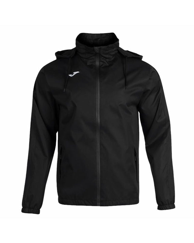 Joma Sport Regenjas Trivor for outdoor sports and camping, featuring waterproof fabric and adjustable hood.