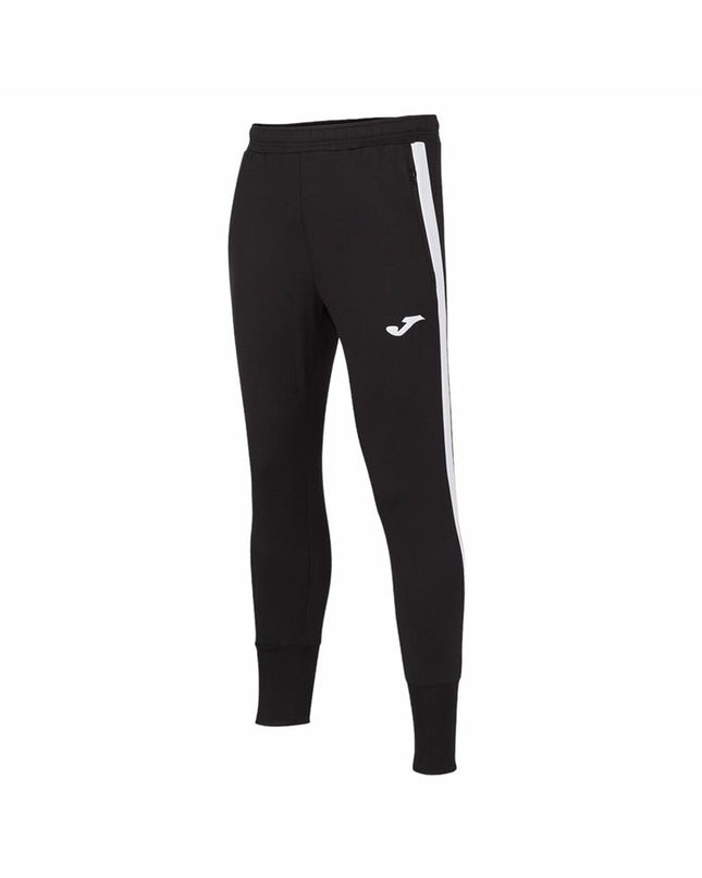 Uniseks zwarte Joma Sport Advance sportbroek voor volwassenen, geschikt voor voetbal en outdoor activiteiten.