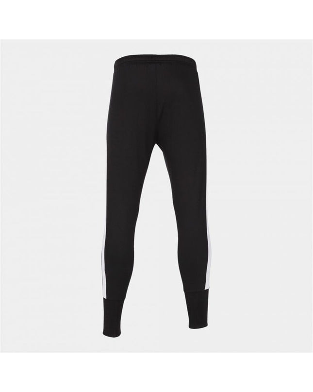Black Joma Sport unisex adult football and outdoor sports pants with a sporty fit and functional design.