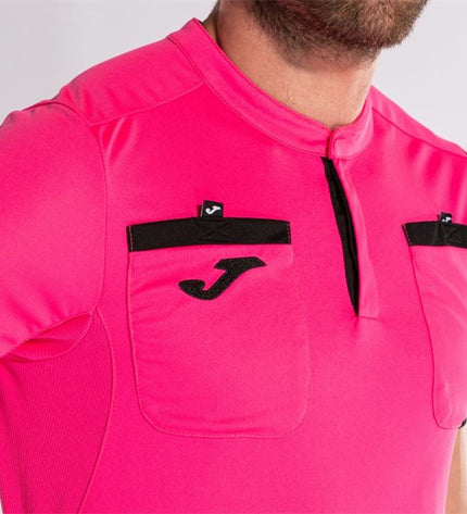 Joma Sport heren voetbalt-shirt met korte mouwen, geschikt voor sport en outdoor voetbal, in blauw met logo details.