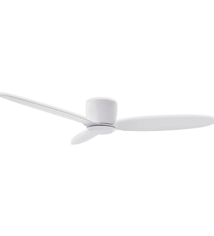 HJM VT555 white ceiling fan with 132 cm diameter and 38 W power, ideal for home cooling and ventilation.