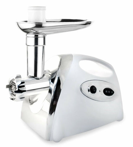 Küken Maalmachine Küken 30140 1200W for home cooking, compact electric poultry grinder with stainless steel components.