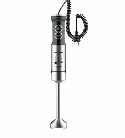 Küken Handblender Küken 30179 in stainless steel with 1200W motor, compact small kitchen appliance for blending and mixing