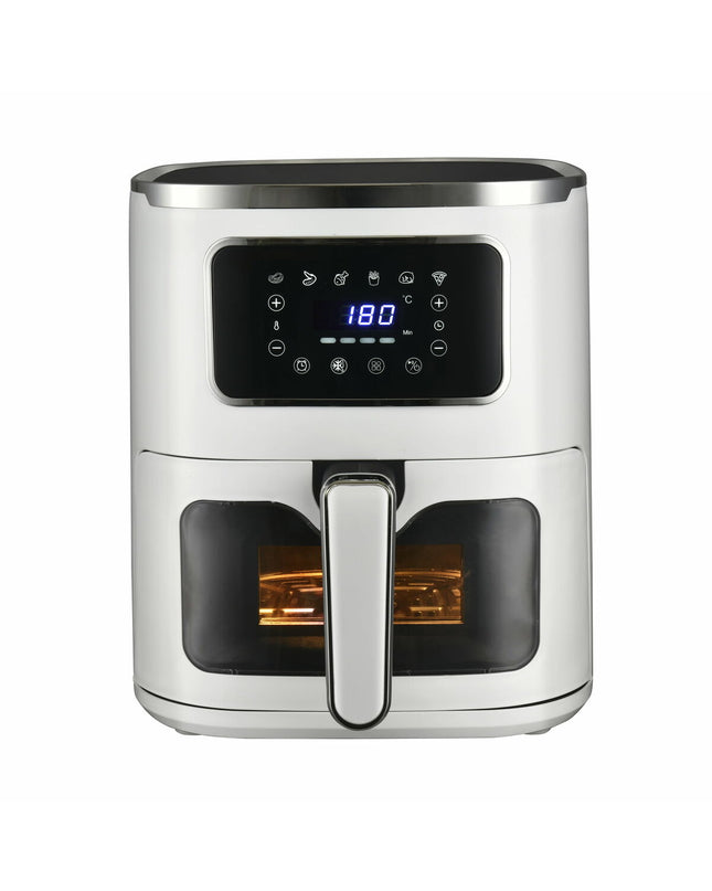 Küken luchtfriteuse 34368 with 1500W power and 5L capacity, compact electric kitchen appliance for crispy fried food.