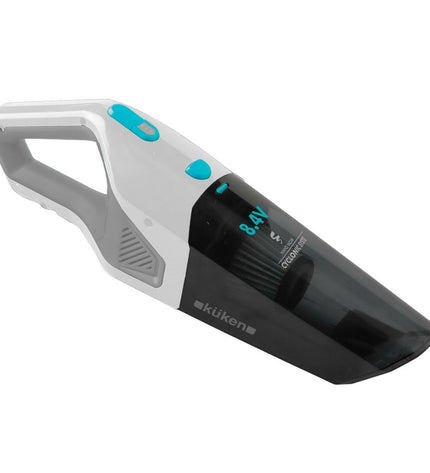 Küken Kruimelzuiger 36002 compact handheld vacuum cleaner with 80W power, designed for quick kitchen and home cleaning.