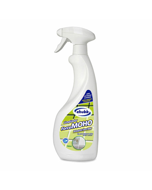 Chubb ForceMOHO mold remover spray in 750 ml bottle, used for cleaning and mold removal in household and kitchen areas.