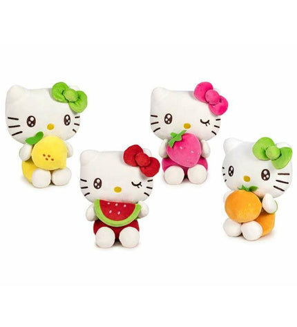 Soft Hello Kitty plush toy from Macedonia, 22 cm, featuring a cute character design perfect for cuddling and play.