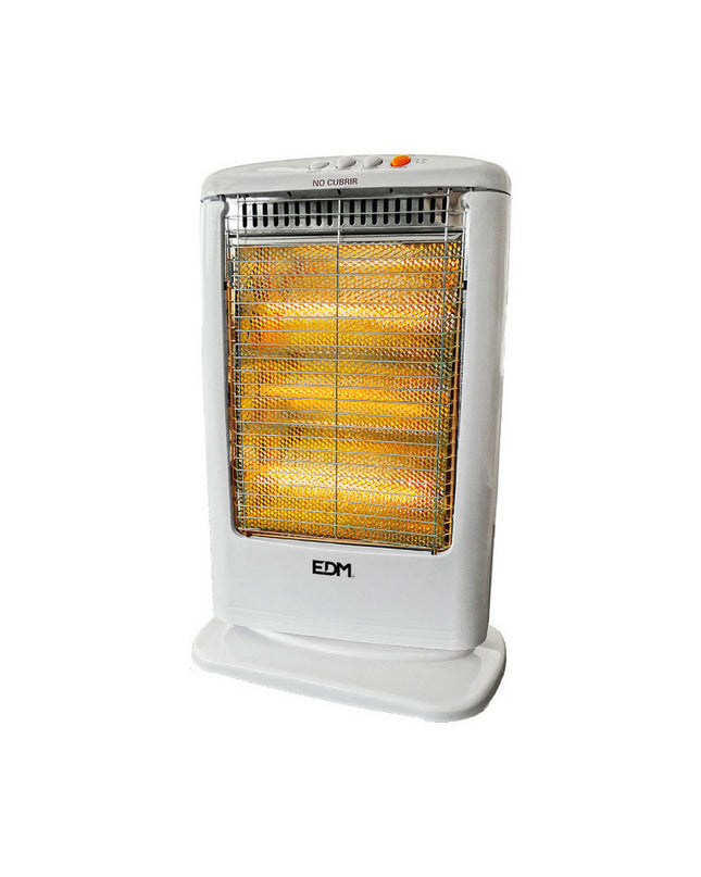 Kwarts Kachel EDM 07117 portable air conditioner, white, 1200W, for home heating and cooling with digital controls.
