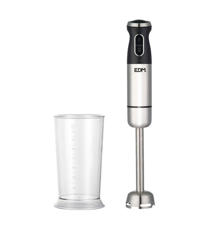 EDM Handblender EDM 07646 in zwart en zilverkleur, 800W, compact kitchen small electric appliance with blending attachments