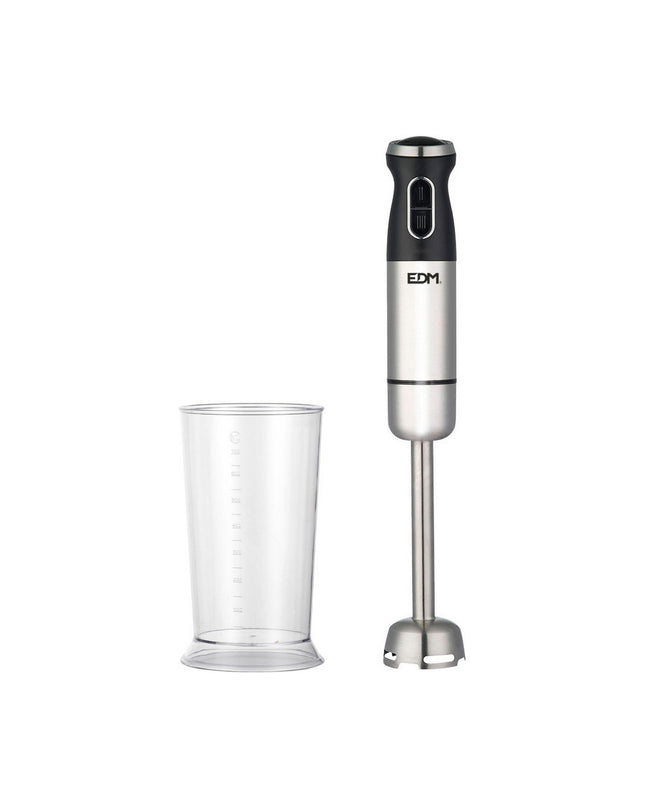 EDM Handblender EDM 07646 in zwart en zilverkleur, 800W, compact kitchen small electric appliance with blending attachments