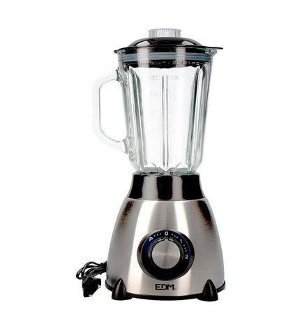 EDM Mixer EDM 07678 in black with 550W power and 1.5L capacity, featuring a compact design for home kitchen use.