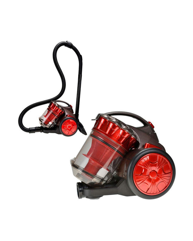 EDM Multi-Cyclonic Stofzuiger 700W for home cleaning, featuring a sleek design and multiple filtration stages.